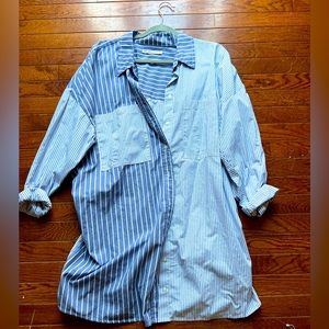 Women’s Abercrombie button up top XL